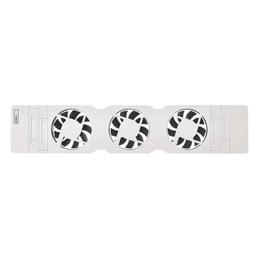 Ventilátor pod kúrenie 5/230V biela