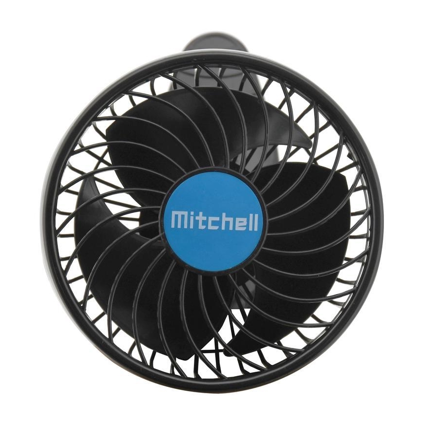 Ventilátor s klipom USB 4W/5V čierna