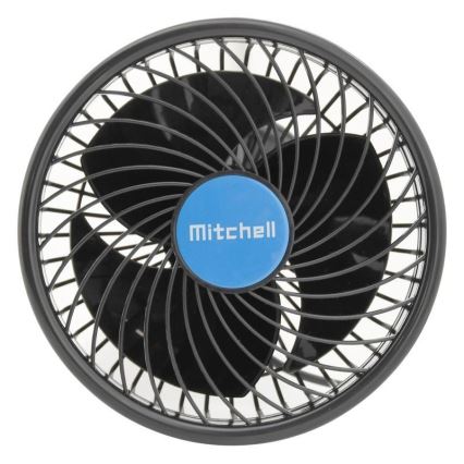 Ventilátor s prísavkou do auta 9W/12V čierna
