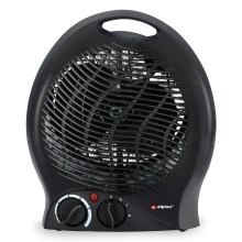 Ventilátor s výhrevným telesom 1000/2000W/230V čierna
