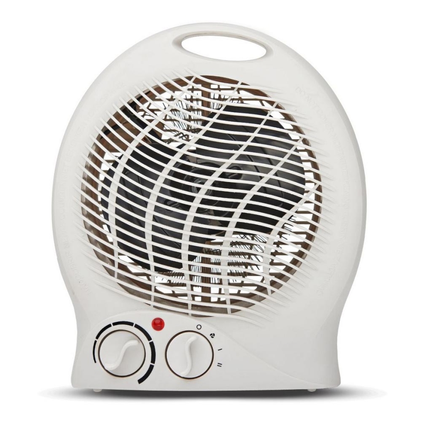 Ventilátor s vykurovacím telesom ZEFIR 1000/2000W/230V biela