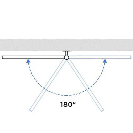 Vertaduro - Elektrický otočný sušák na uteráky s termostatom ARA 60W/230V 65x49 cm IP44 biela