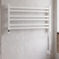Vertaduro - Elektrický sušiak na uteráky s termostatom AVA 181W/230V 50x90 cm IP44 biely pravý
