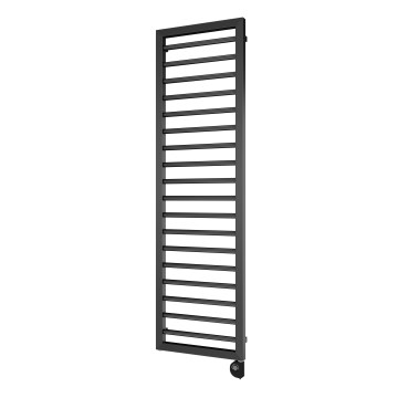 Vertaduro - Kúpeľňový radiátor ADEL s termostatom, 600 W, 172 × 50 cm, antracit