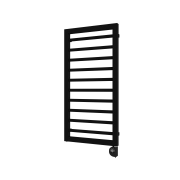 Vertaduro - Kúpeľňový radiátor s termostatom ADEL 400W 100x50 cm čierna