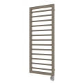 Vertaduro - Kúpeľňový radiátor s termostatom ADEL 600 W 128x50 cm taupe