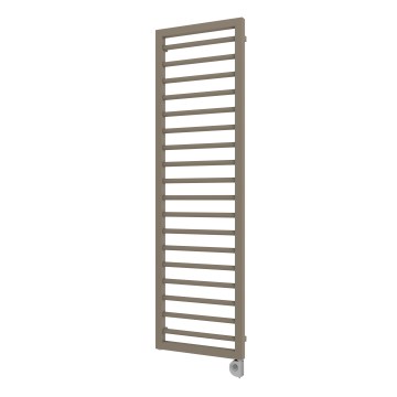 Vertaduro - Kúpeľňový radiátor s termostatom ADEL 600 W 172x50 cm taupe