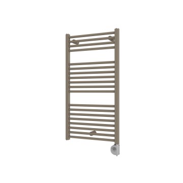 Vertaduro - Kúpeľňový radiátor s termostatom DENISE 400W 94x50 cm taupe