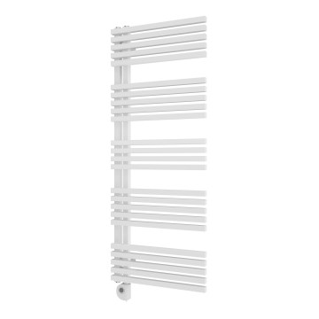 Vertaduro - Kúpeľňový radiátor s termostatom MICHELLE 600W 129x50 cm biela