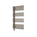 Vertaduro - Kúpeľňový radiátor s termostatom MICHELLE 600W 97x50 cm taupe