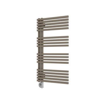 Vertaduro - Kúpeľňový radiátor s termostatom MICHELLE 600W 97x50 cm taupe