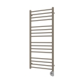 Vertaduro - Kúpeľňový radiátor s termostatom SIMONE 400W 114x50 cm taupe