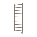 Vertaduro - Kúpeľňový radiátor s termostatom ZOE 400W 114x40 cm taupe