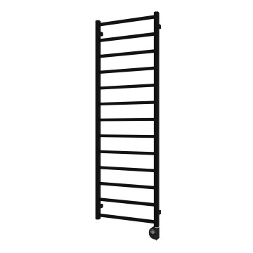Vertaduro - Kúpeľňový radiátor s termostatom ZOE 400W 150x50 cm čierna