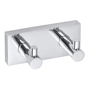 Vešiak 12x5,5 cm, strieborný