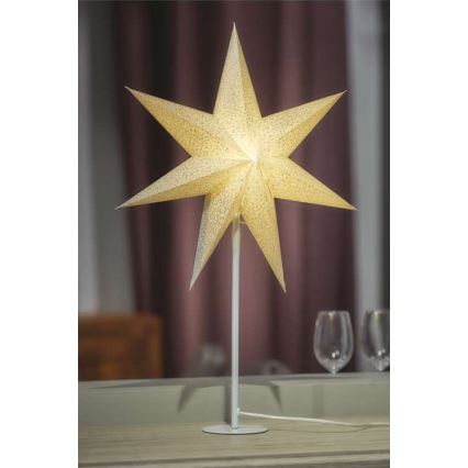 Vianočná dekorácia  1xE14/25W/230V pr. 45 cm zlatá