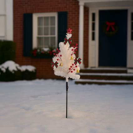 Vianočná LED dekorácia LED/1W/230V 75 cm IP44 biela