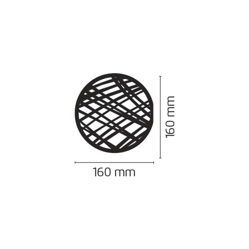EMOS ZY1420 - Vianočné dekorácie vnútorné IP20 Ratanová hviezda 20xLED/2W/4,5V