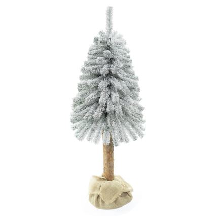 Vianočný stromček na kmeni NATURAL WITH SNOW 120 cm jedľa