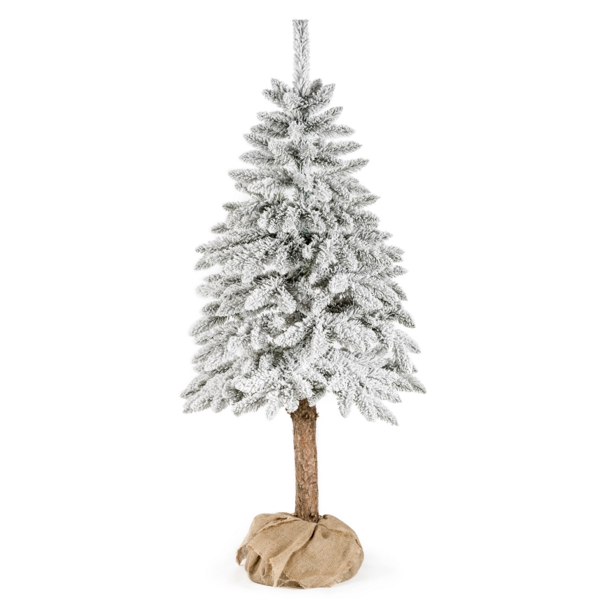 Vianočný stromček na kmeni NATURAL WITH SNOW 120 cm smrek