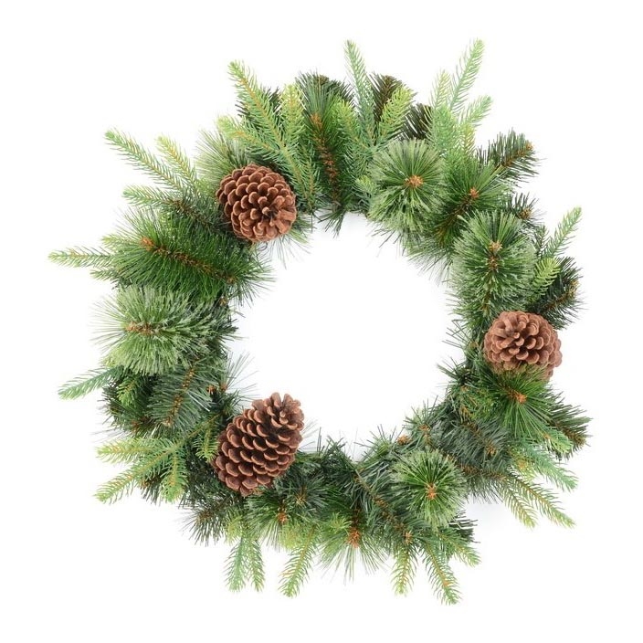 Vianočný veniec WREATHS pr. 60 cm