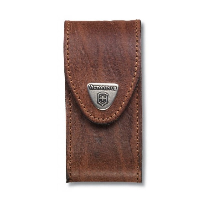 Victorinox - Kožené puzdro na vreckový nôž 9,1 cm hnedá