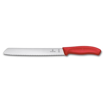 Victorinox - Kuchynský nôž na chlieb SWISS CLASSIC 21 cm červený