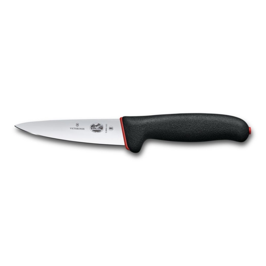 Victorinox - Kuchynský nôž na mäso DUAL GRIP 12 cm čierny