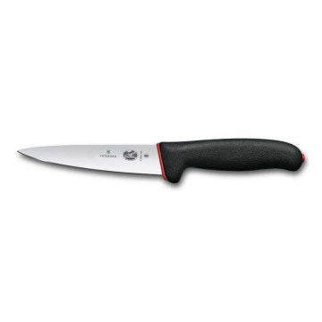 Victorinox - Kuchynský nôž na mäso DUAL GRIP, 14 cm, čierny
