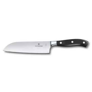 Victorinox - Kuchynský nôž Santoku GRAND MAITRE 17 cm čierny