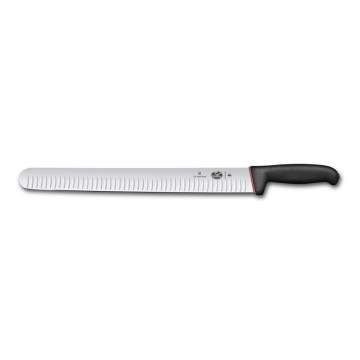 Victorinox - Kuchynský plátkovací nôž DUAL GRIP 36 cm čierny