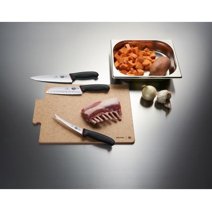 Victorinox - Kuchynský vykosťovací nôž DUAL GRIP 15 cm čierny