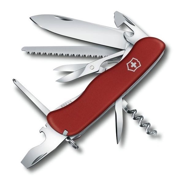 Victorinox - Multifunkčný vreckový nôž 11,1 cm/14 funkcií červená