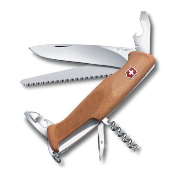 Victorinox - Multifunkčný vreckový nôž 13 cm/10 funkcií drevo