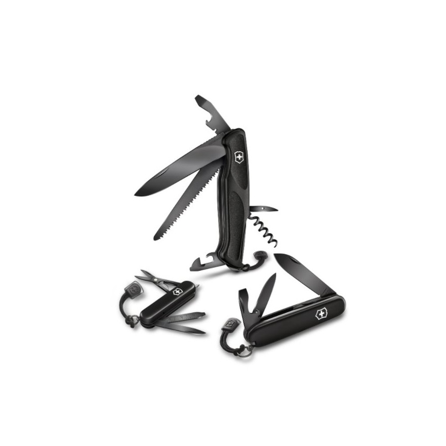 Victorinox - Multifunkčný vreckový nôž 13 cm/12 funkcií čierna