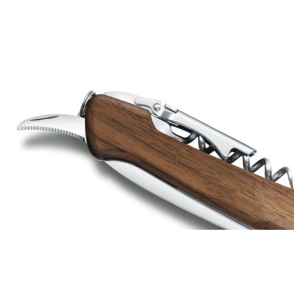 Victorinox - Multifunkčný vreckový nôž 13 cm/6 funkcií drevo