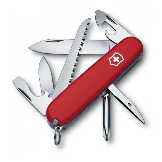 Victorinox - Multifunkčný vreckový nôž 9,1 cm/13 funkcií červená