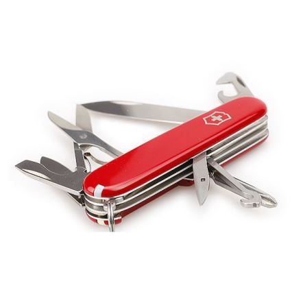 Victorinox - Multifunkčný vreckový nôž 9,1 cm/14 funkcií červená