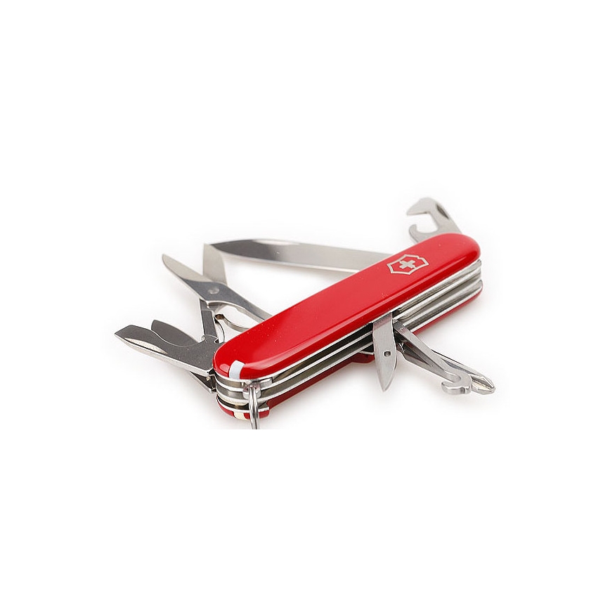 Victorinox - Multifunkčný vreckový nôž 9,1 cm/14 funkcií červená