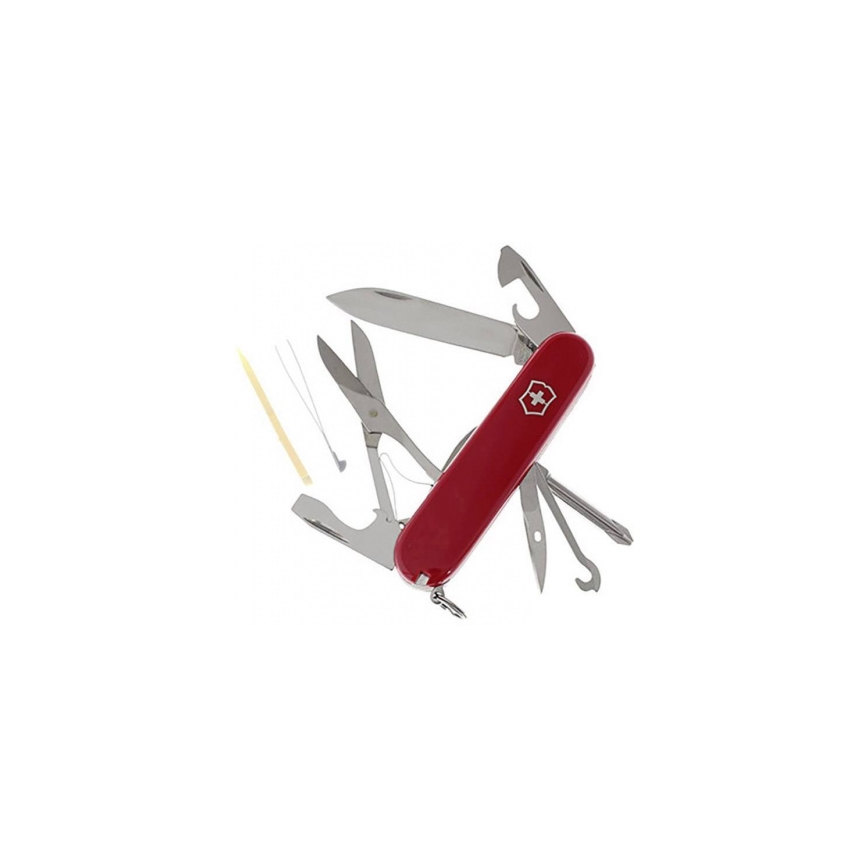 Victorinox - Multifunkčný vreckový nôž 9,1 cm/14 funkcií červená