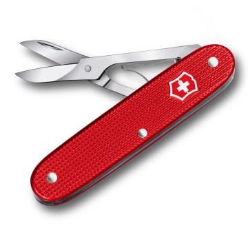 Victorinox - Multifunkčný vreckový nôž COMPANION X ALOX 9,3 cm/2 funkcie červený