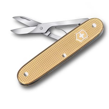 Victorinox - Multifunkčný vreckový nôž COMPANION X ALOX 9,3 cm/2 funkcie zlatý