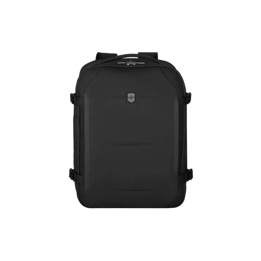 Victorinox - Rozšíriteľný batoh Crosslight Boarding 37 l čierna