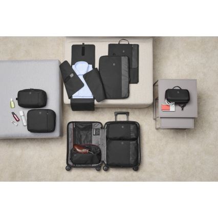Victorinox - Sada cestovných organizérov Travel Essentials 3 ks čierna