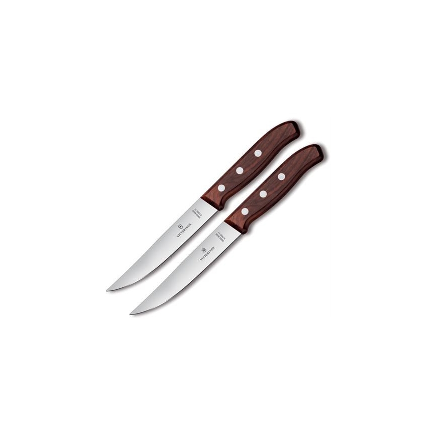 Victorinox - Sada steakových nožov WOOD 14 cm, 2 ks, javor