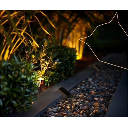 Viking - LED solárna lampa LED/1,4W/3,7V IP65 3000K