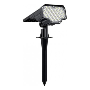 Viking - LED Solárna lampa LED/1W/3,7V IP65 6000K 2200 mAh