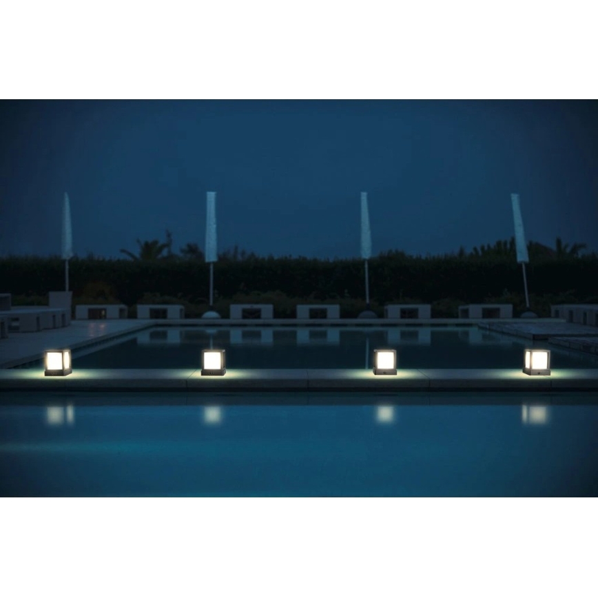 Viking - LED solárna lampa so senzorom LED/1,4W/3,7V IP54 4000K 2000 mAh