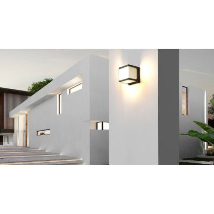 Viking - LED solárne nástenné svietidlo so senzorom LED/1,5W/3,7V IP54 4000K 2000 mAh