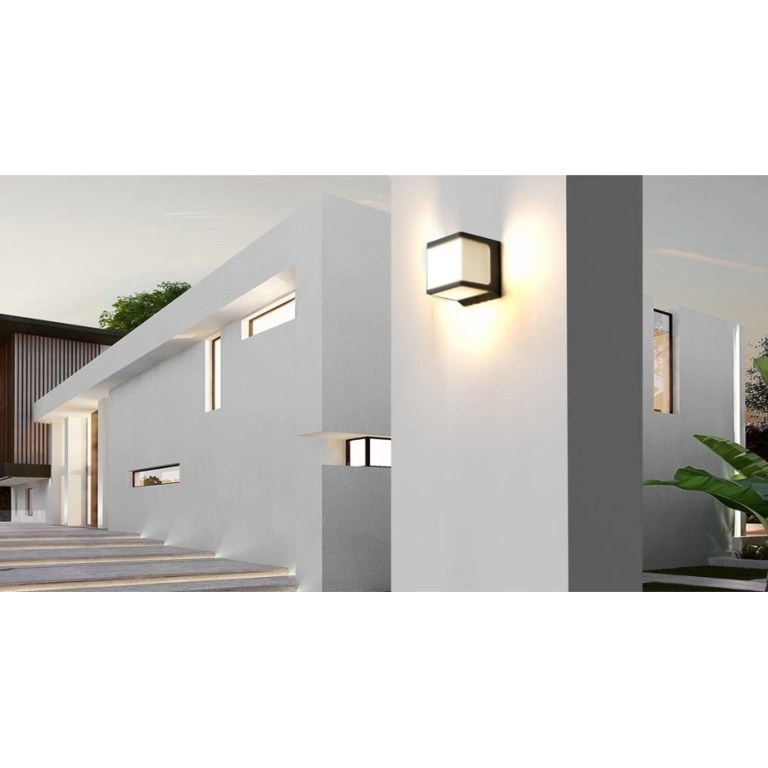 Viking - LED solárne nástenné svietidlo so senzorom LED/1,5W/3,7V IP54 4000K 2000 mAh